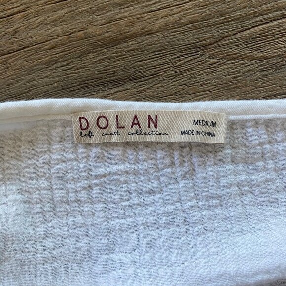 𝅺Anthropologie Dolan Muslin Cotton Button Tank - Picture 6 of 6